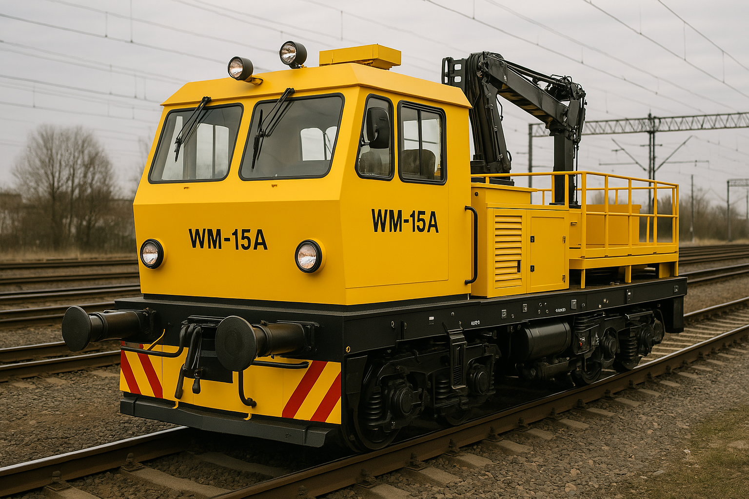 Zmodernizowana drezyna WM-15A